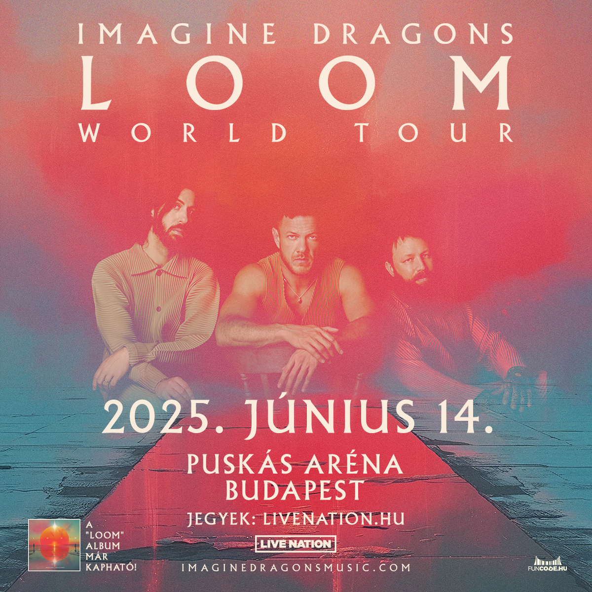 IMAGINE DRAGONS koncert 2025. június 14.