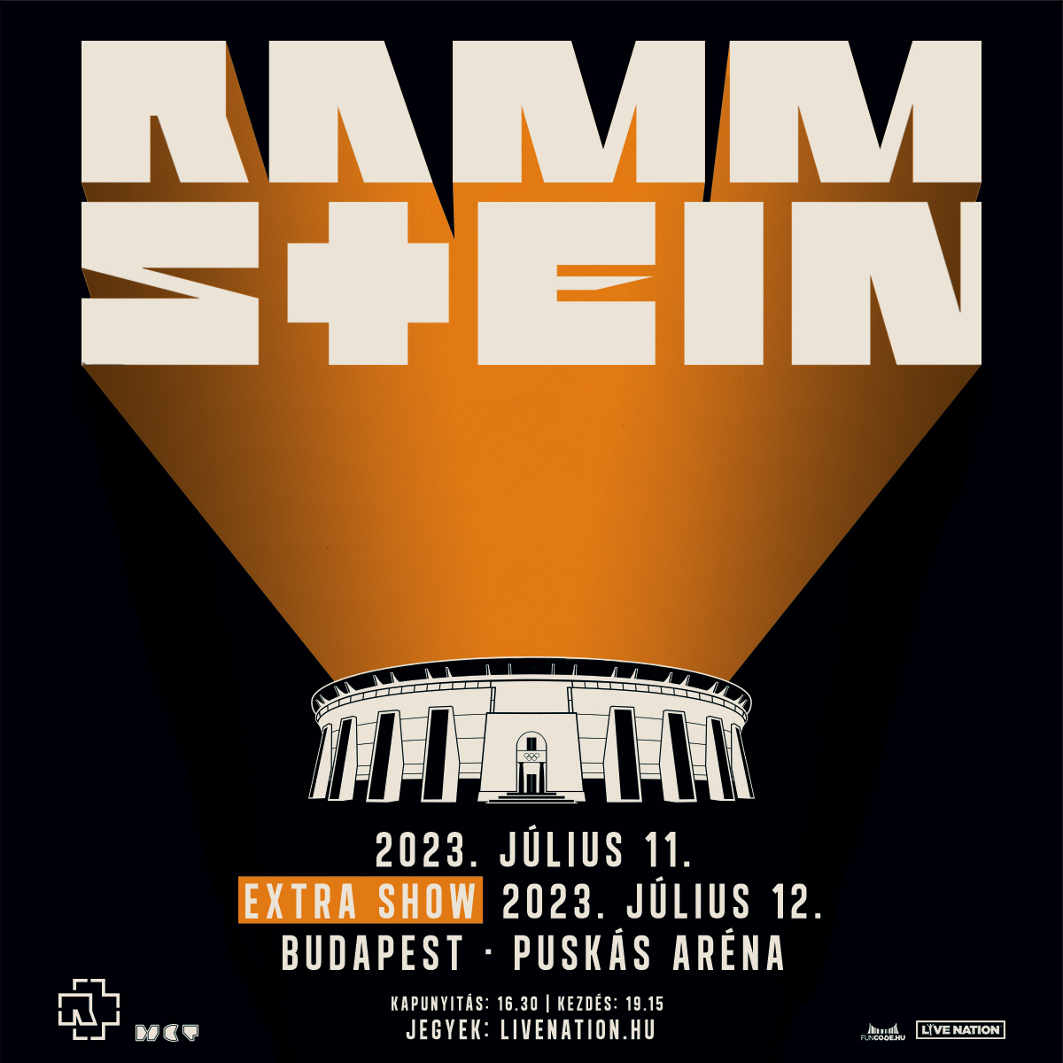 Rammstein koncert  2023. július 12. EXTRA SHOW!