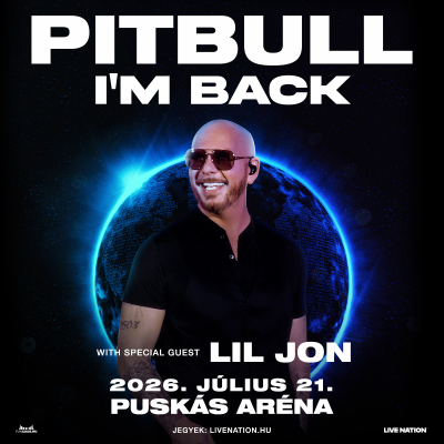 Pitbull a Puskás Arénában